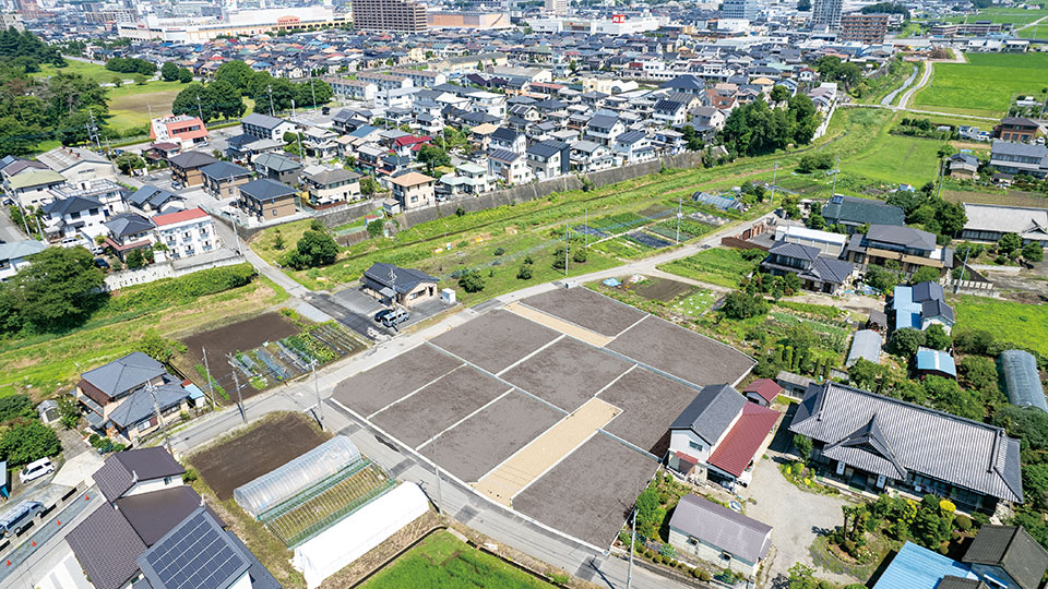 宇都宮市下平出町分譲地